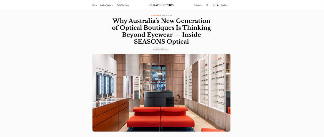Curated Optics SEASONS Optical