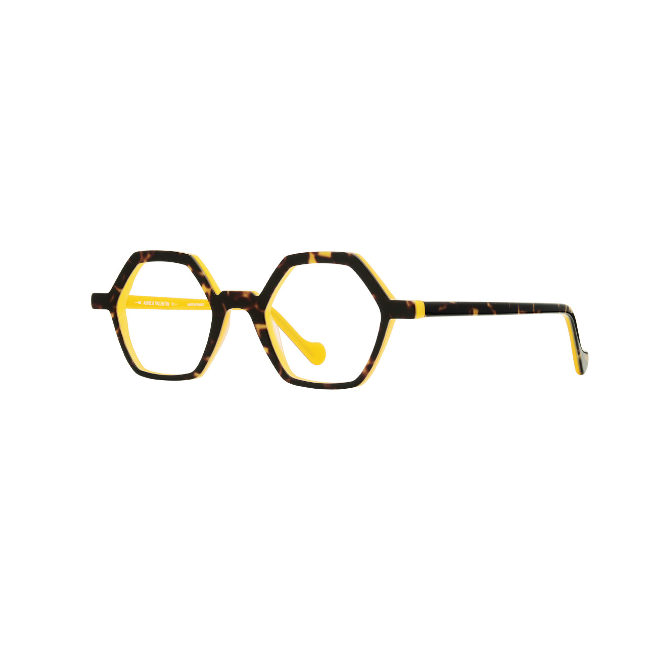 Anne Et Valentin Azur Tortoiseshell frame with honey accents 