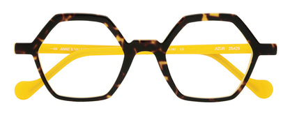 Anne Et Valentin Azur tortoiseshell frame and honey accents 