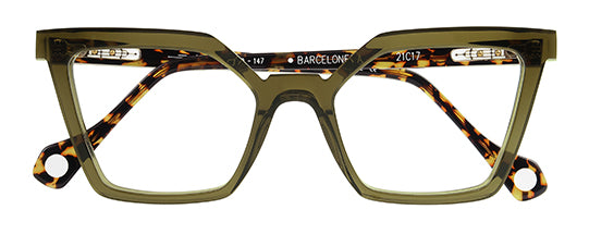 Anne Et Valentin Barceloneta Olive and Tiger Tortoiseshell