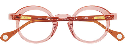 Anne Et Valentin Belleville frame in Crystal Pink and Mandarin 