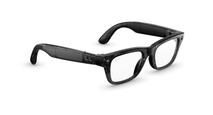 Ray-Ban META Blayzer Optics (Gen 2) Shiny Transparent Black Size 54 PRE-ORDER