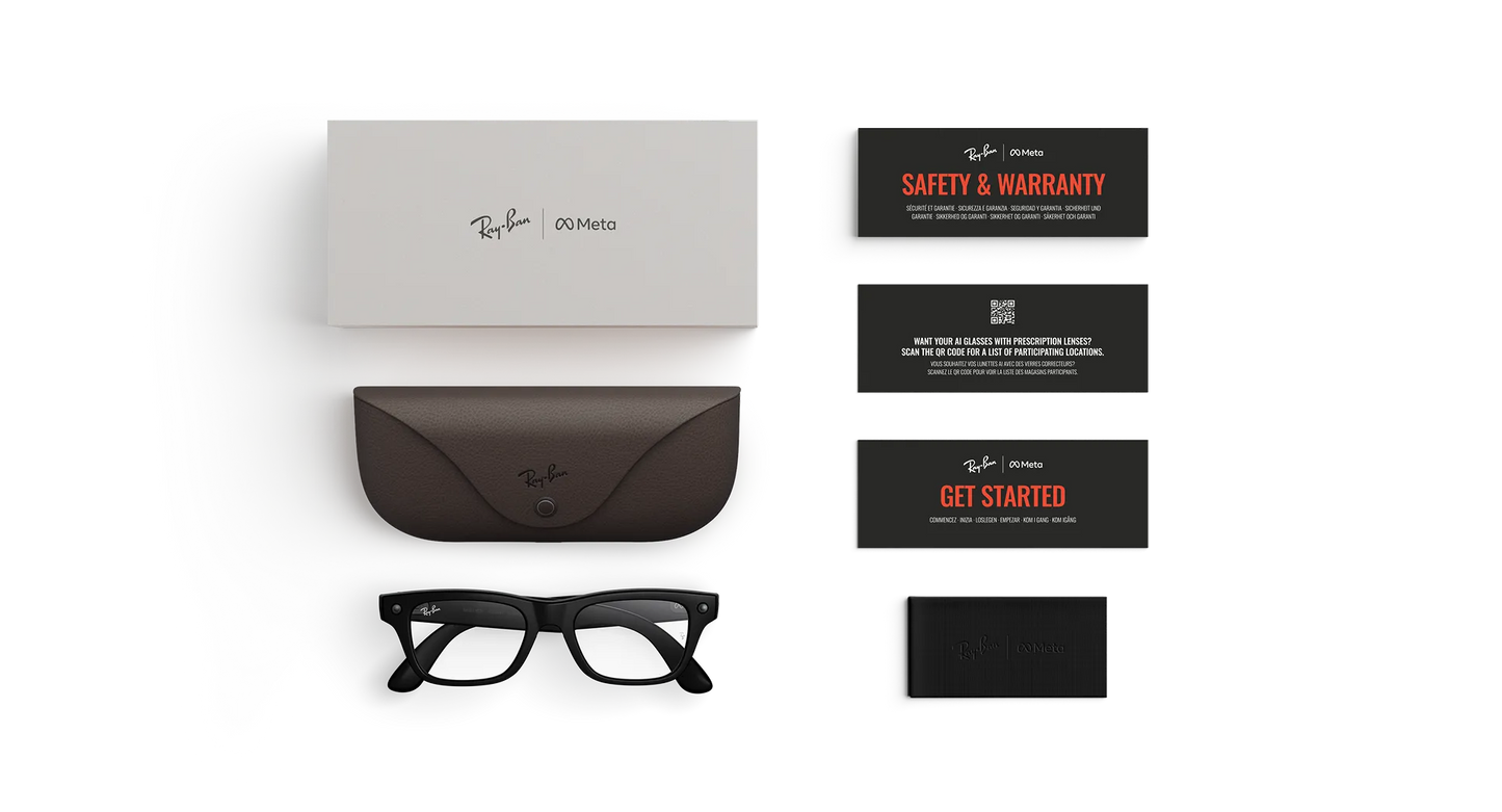 Ray-Ban META Blayzer Optics (Gen 2) Matte Black Size 50 PRE-ORDER