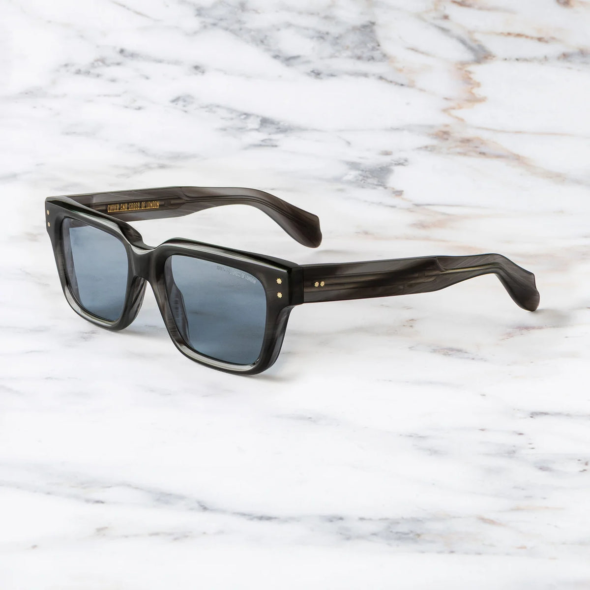 Cutler & Gross 1434 Horn Crystal SUN