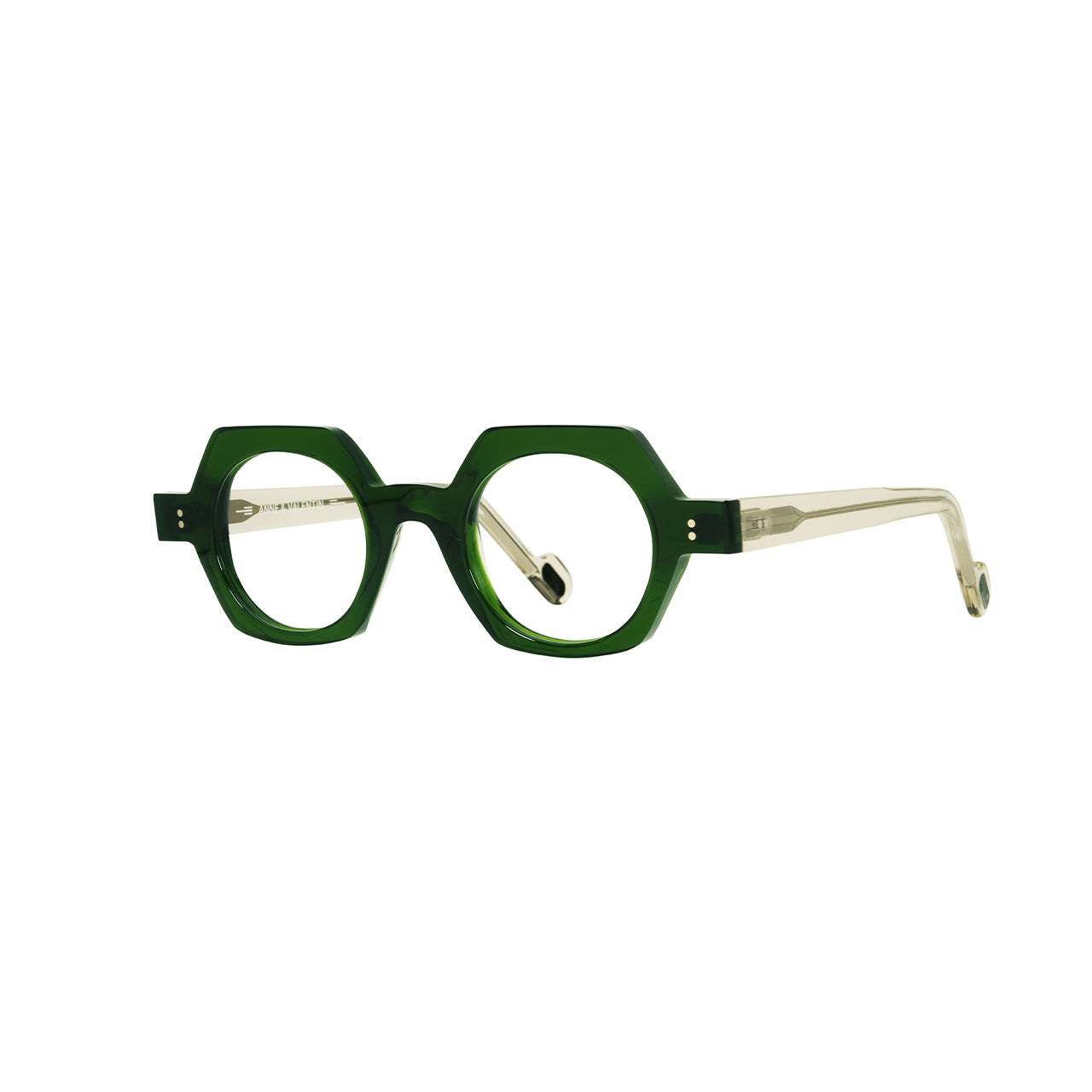 Anne Et Valentin Delpy frame in Bottle Green