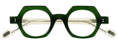 Anne Et Valentin Delpy in Bottle Green