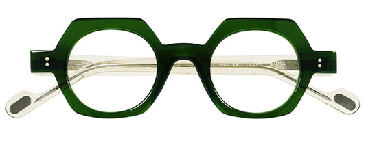 Anne Et Valentin Delpy in Bottle Green