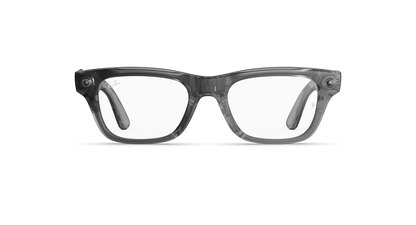 Ray-Ban META Blayzer Optics (Gen 2) Matte Transparent Ice Grey Size 50 PRE-ORDER