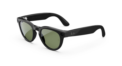 Ray-Ban META Headliner (Gen 2) Shiny Black G15 Lenses Low Bridge Fit